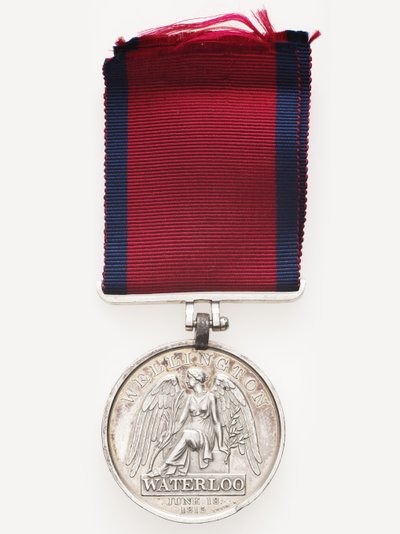 Waterloo-medalj av English School