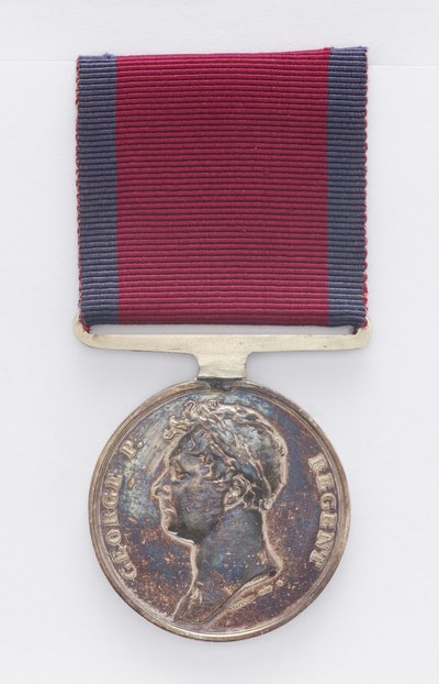 Waterloo-medalj av English School