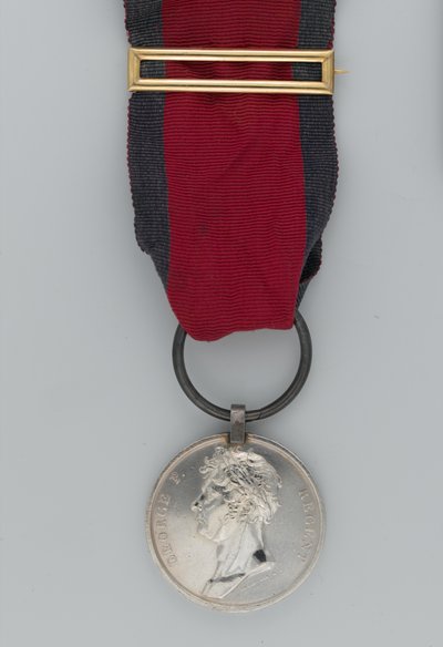 Waterloo-medalj av English School