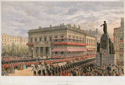 Waterloo Place och Pall Mall av English School