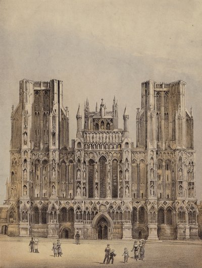 Wells Cathedral, Somerset av English School