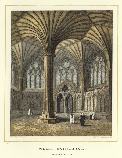 Wells Cathedral, kapitelhus av English School