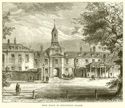 West Front of Kensington Palace av English School