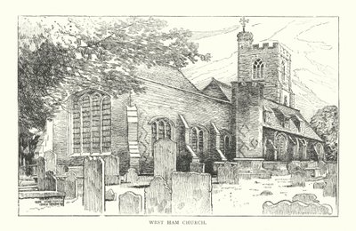 West Ham Church (gravyr) av English School