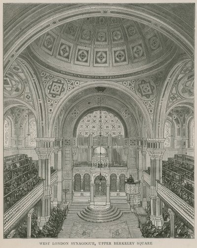 West London Synagogue, Upper Berkeley Square av English School