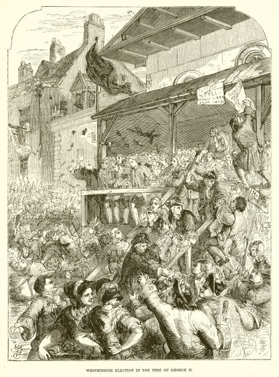 Westminsterval på George II:s tid av English School