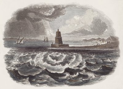 Whirlpools (färgad gravyr) av English School