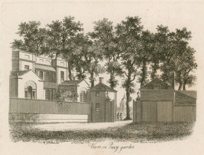 Whitehall Court eller Yard, Vanbrugh House, revs 1898 av English School