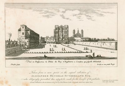 Whitehall på 1600-talet av English School