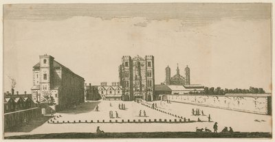 Whitehall på 1600-talet av English School