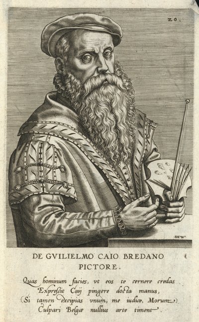 Willem Key av Breda, målare av English School