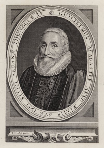 William Alabaster (gravyr) av English School