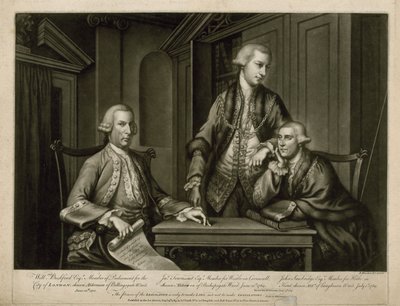 William Beckford, James Townsend och John Sawbridge av English School