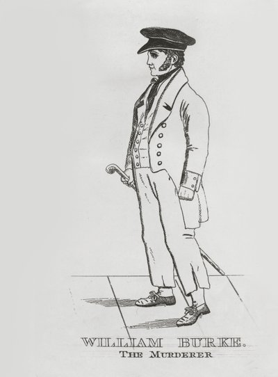 William Burke, ca 1829 (etsning) av English School