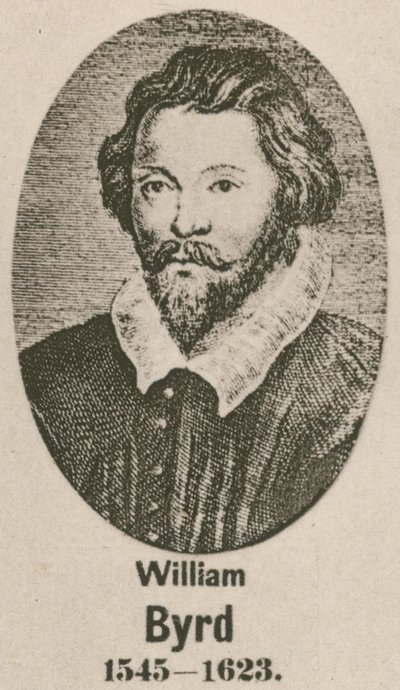 William Byrd (gravyr) av English School