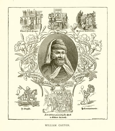 William Caxton av English School
