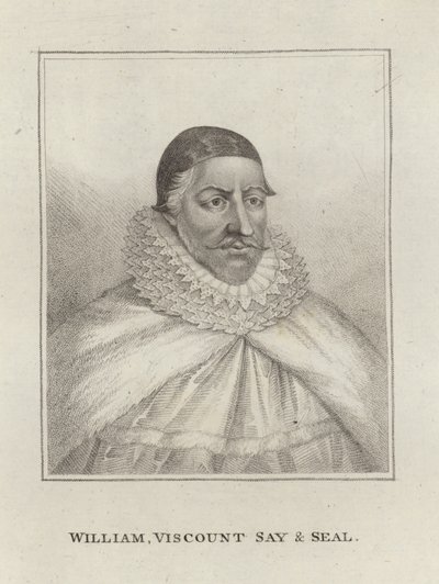 William Fiennes 1:e Viscount Saye och Sele av English School