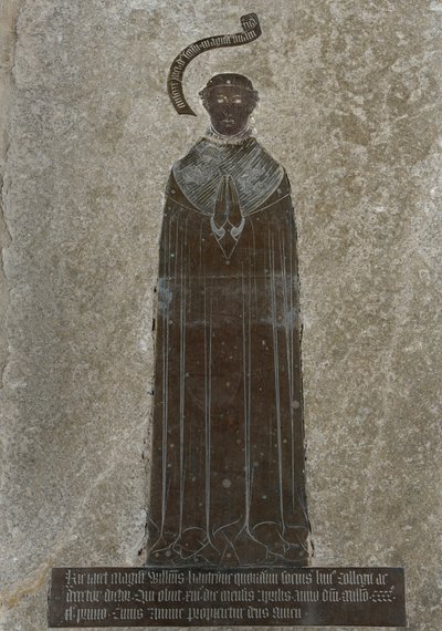 William Hautryve, 1441 (mässing) av English School
