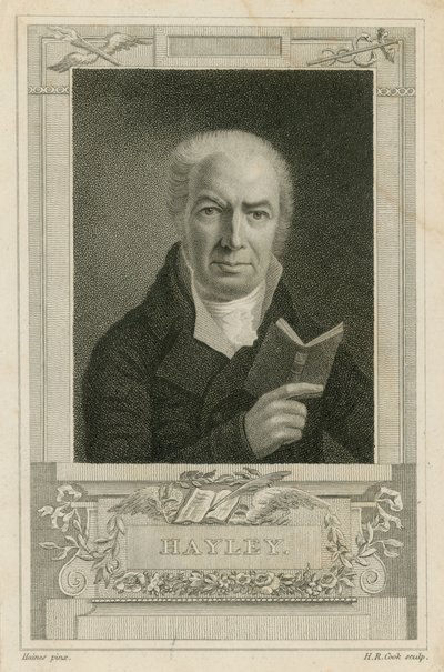 William Hayley, engelsk författare av English School