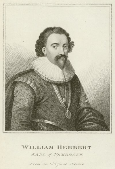 William Herbert, Earl of Pembroke (gravyr) av English School