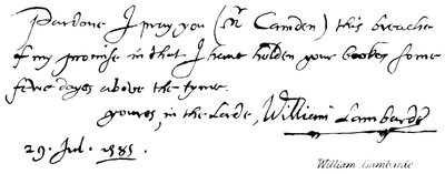 William Lambarde av English School