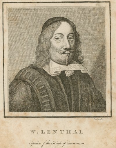 William Lenthal, talman för underhuset av English School