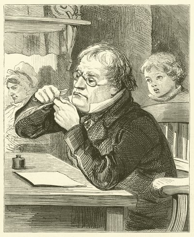 William Lilly (gravyr) av English School