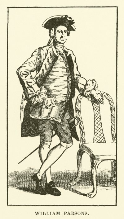 William Parsons (gravyr) av English School
