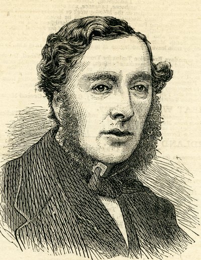 William Richard Annesley, 4th Earl Annesley (1830-74) Illustration från The Graphic 22 augusti 1874 av English School