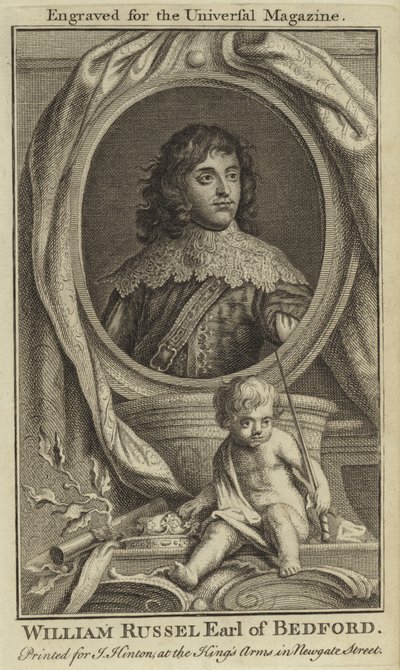 William Russel, Earl of Bedford av English School