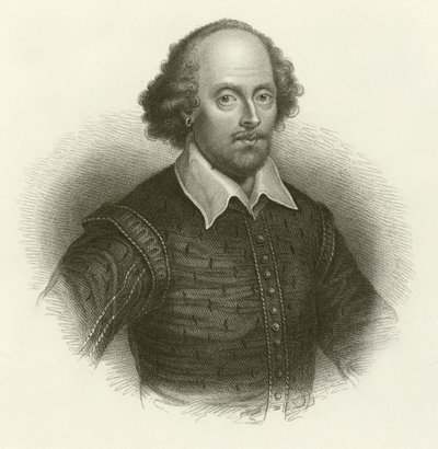 William Shakespeare av English School