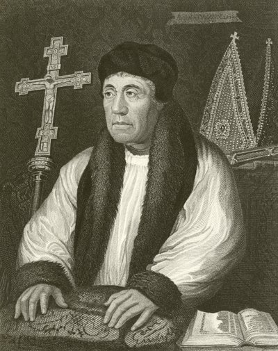 William Warham, ärkebiskop av Canterbury av English School
