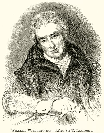 William Wilberforce. Efter Sir T. Lawrence (gravyr) av English School