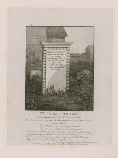 William Woolletts grav av English School