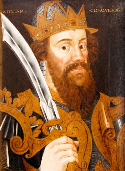 Vilhelm Erövraren, ca 1580 (olja på panel) av English School