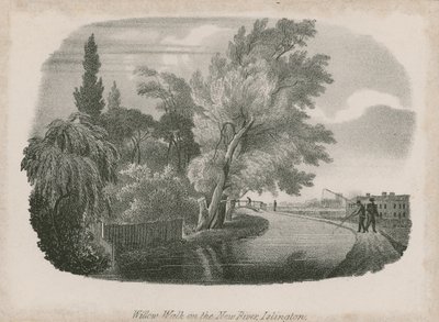 Willow Walk på New River, Islington, London av English School