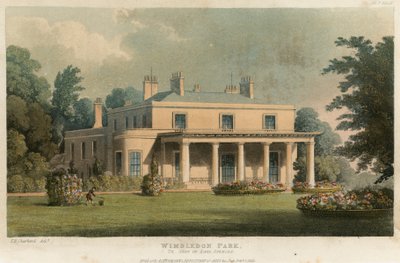 Wimbledon Park, säte för Earl Spencer av English School