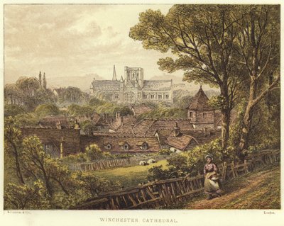 Winchester Cathedral i Winchester av English School