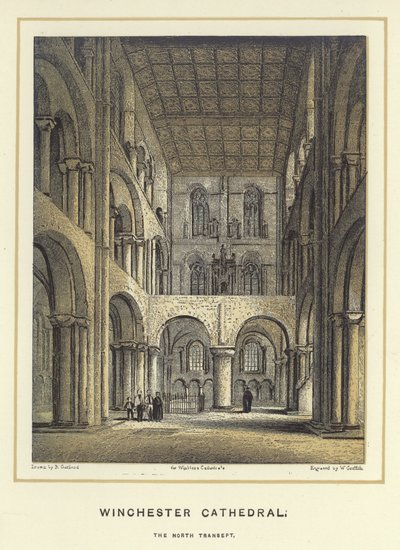Winchester Cathedral, norra tvärskeppet av English School
