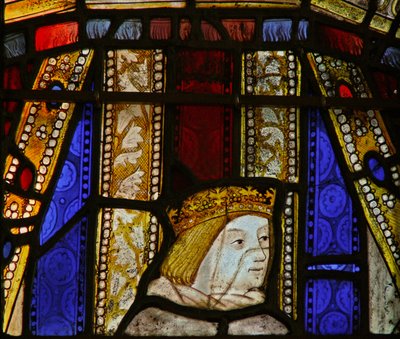 Window Ew som visar Edward V som prins av English School
