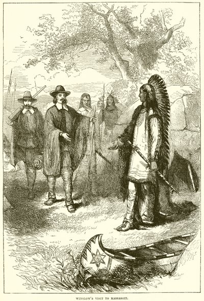 Winslows besök i Massasoit av English School
