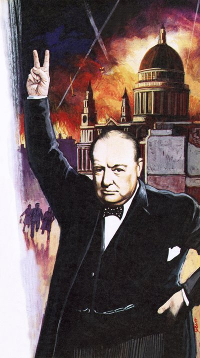 Winston Churchill under blixten av English School