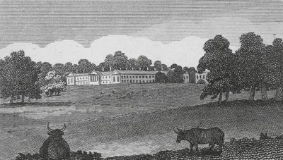 Woburn Abbey (gravyr) av English School