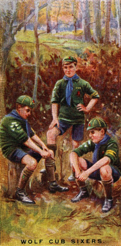 Wolf Cub Sixers, 1929 av English School