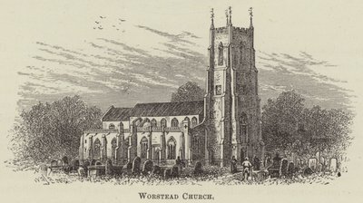 Worstead Church (gravyr) av English School