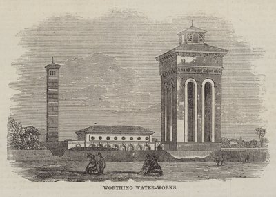 Worthing Water-Works (gravyr) av English School