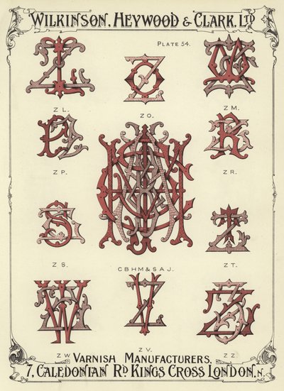 ZL, ZO, ZM, ZP, CBHM och SAJ, ZR, ZS, ZT, ZW, ZV, ZZ av English School