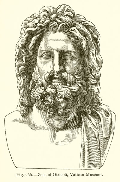 Zeus av Otricoli, Vatikanmuseet av English School