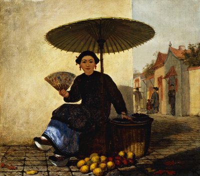 Fruktförsäljare, 1862 av Enoch Wood Perry