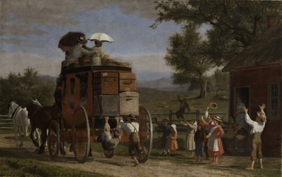 Pemigewasset Coach, 1899 av Enoch Wood Perry